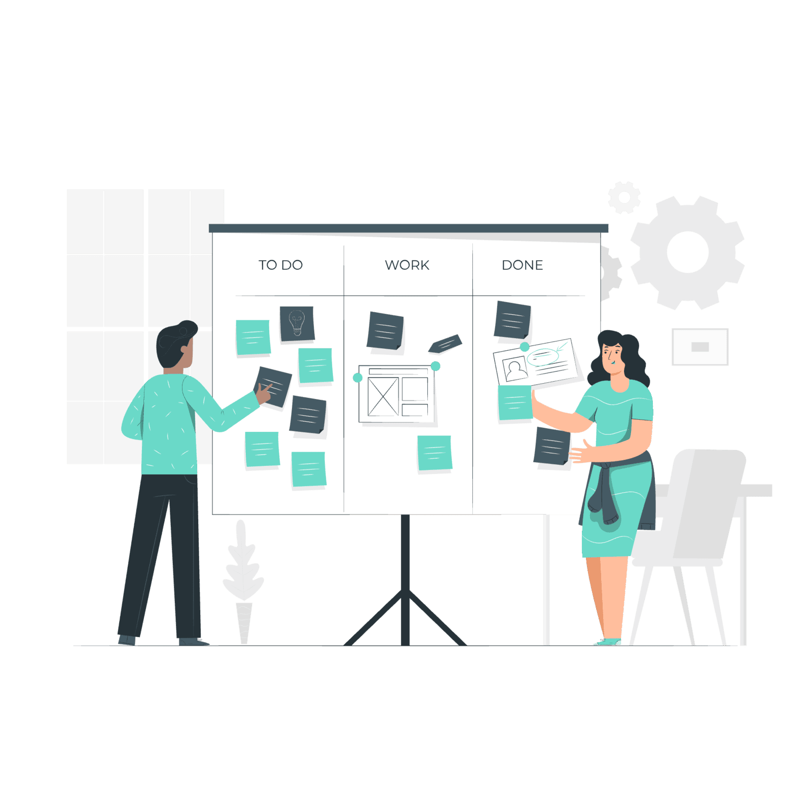 Project Management Illustration